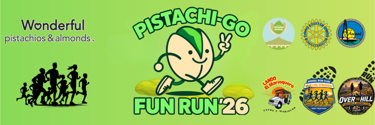 Pistachi-GO! 5K Fun Run banner