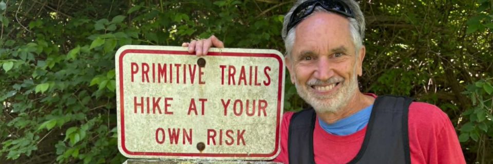 Primitive Trail Signage ORRRC Primitive Trail 5k