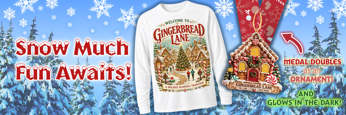 Gingerbread Lane 5K & 10K - Shreveport banner