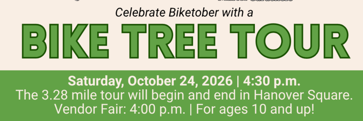 Brunswick Trees Bike Tour banner