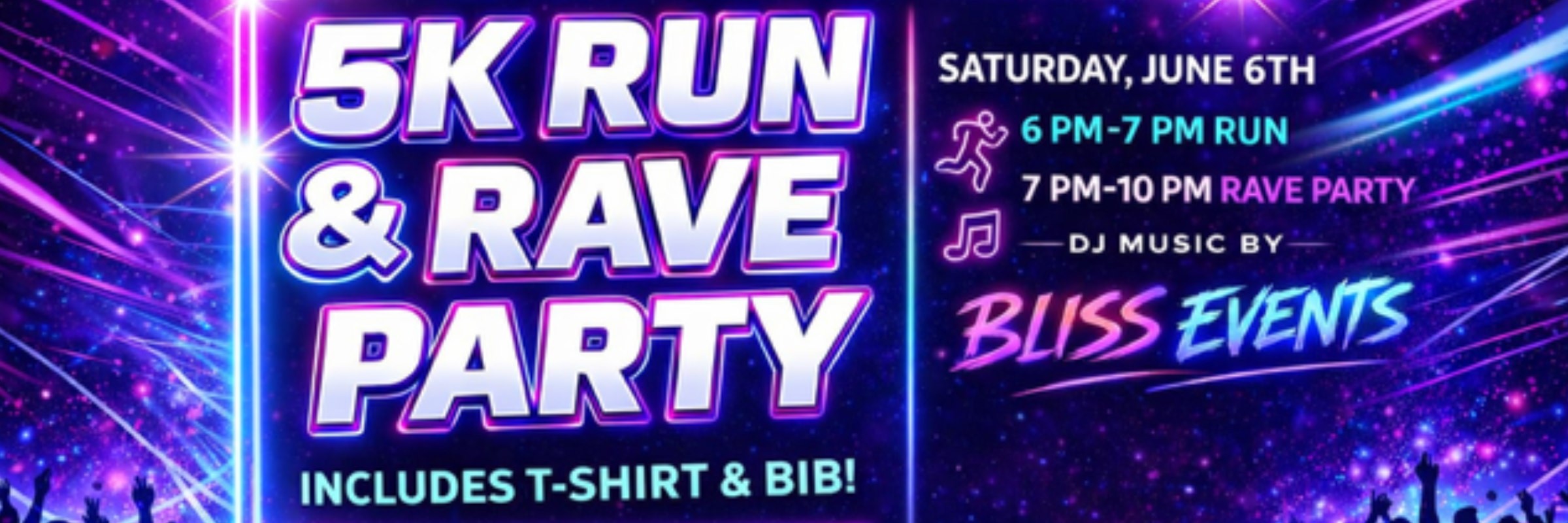 Oct. 7 Rave 5K Run & Rave Party
