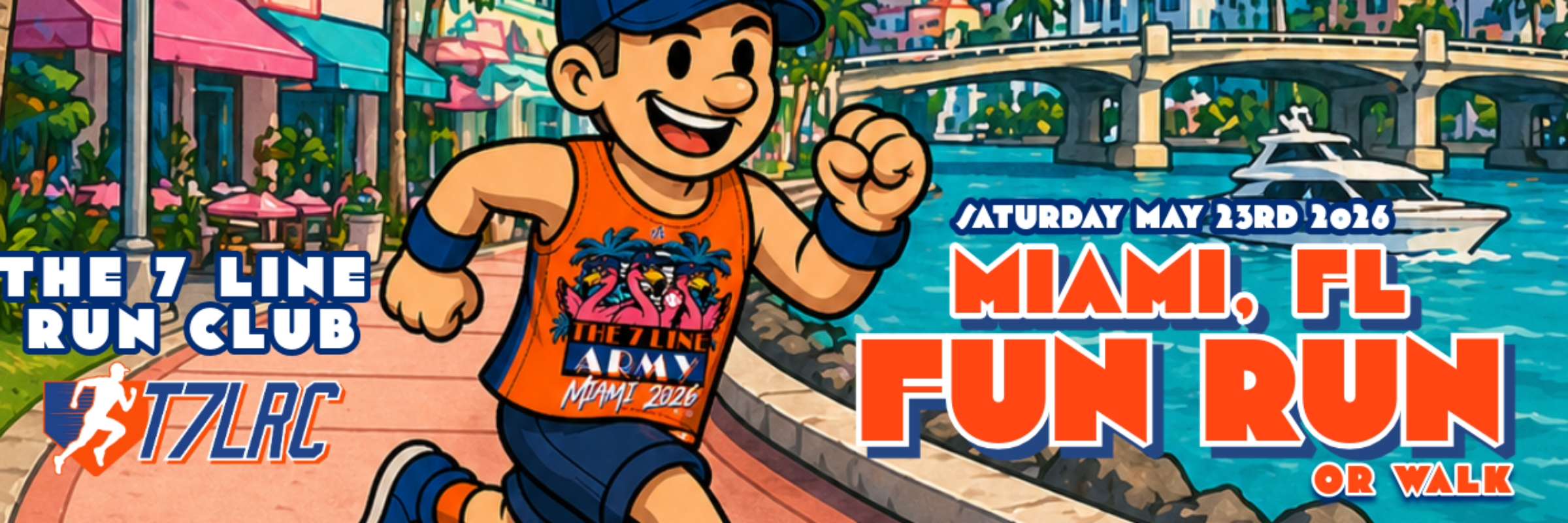 Fun Run Clock T7LRC Miami Fun Run