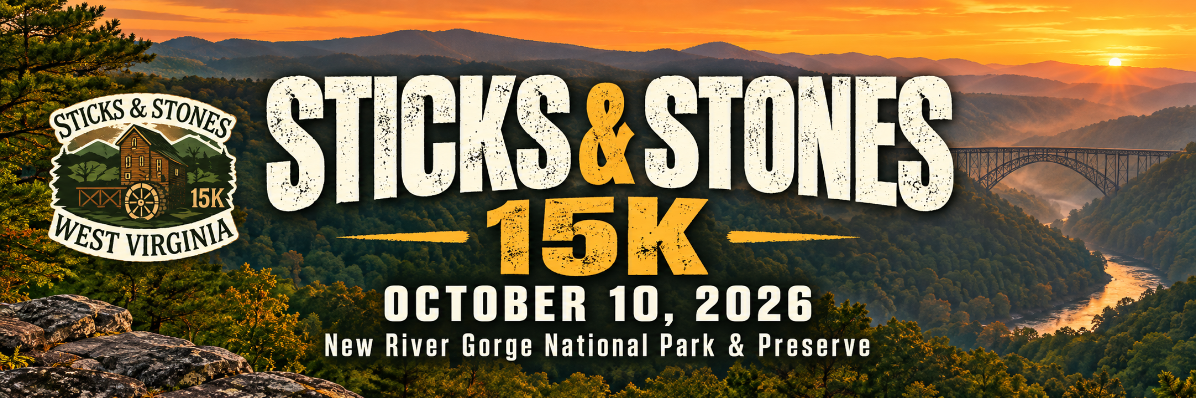 Sticks and Stones 15k Trail Run