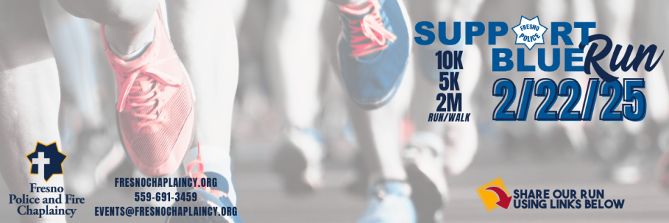 Support The Blue Run Fresno