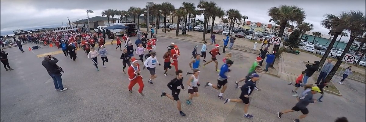 santa suits on the loose 5k walk jog run