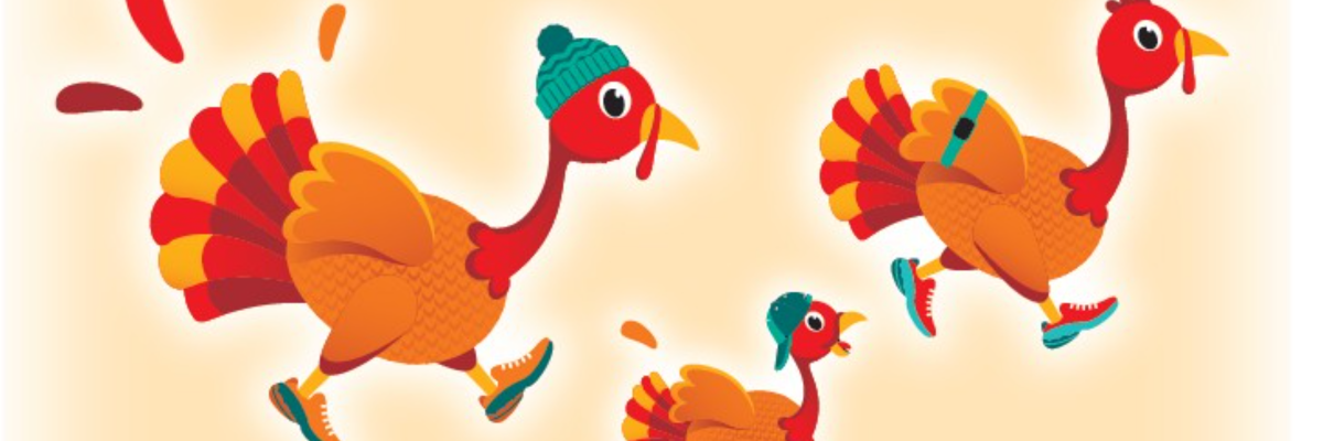 2026 Northeast Family YMCA Annual Thanksgiving Turkey Trot Brought to you by Publix banner