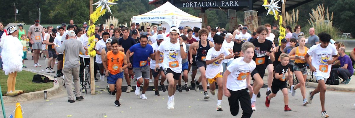 Chicken Trot 5K Run/Walk banner