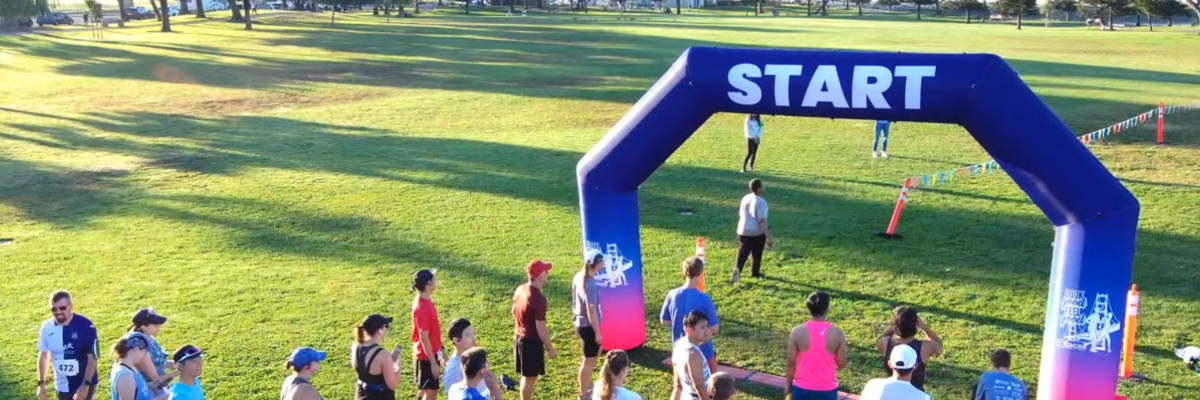 LOOK GOOD FEEL GOOD SAN LEANDRO 5K, 10, HALF MARATHON & MARATHON banner