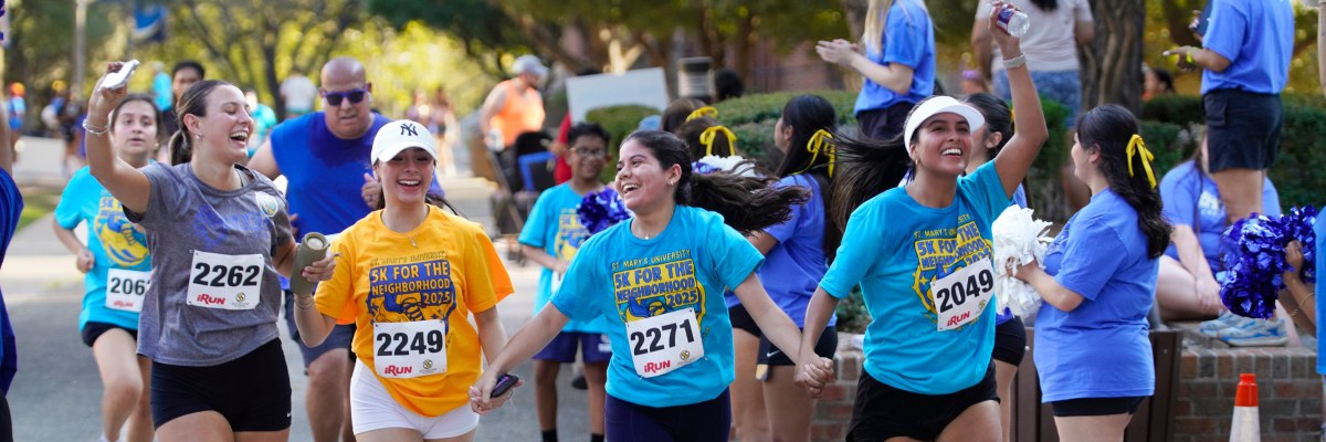 StMU 5K for the Neighborhood banner