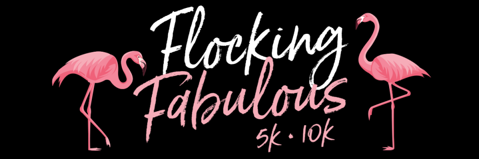 LEVLO Kosmetiktasche Mit Flamingo-Muster – „I‘m Flocking Fabulous“, 23,5x17 Cm, BFF Geschenk