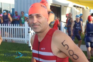 View Triathlon - pre race and swim out in new tab