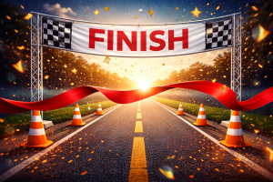 View Finish Line in new tab