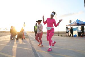 View Expo /Finish Line in new tab