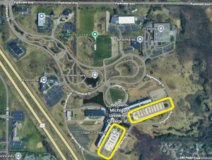 View Parking Map in new tab