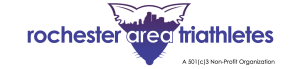 Rochester Area Triathletes Donation Logo