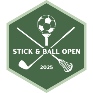 Stick & Ball Open Donation Logo