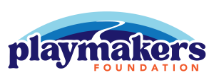 Playmakers Global Running Day Celebration Donation Logo
