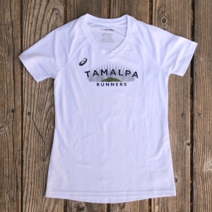 Women's Tamalpa Runners Short Sleeve White Top