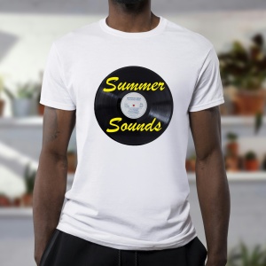 🎨 Custom "Summer Sounds" Shirt