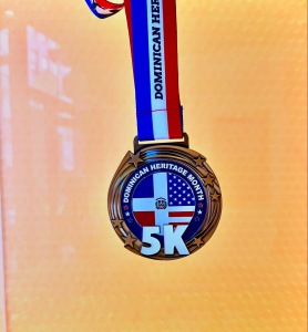 2025 Dominican Heritage Month Run Medal