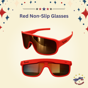 Hometown Non-Slip Red Sunglasses