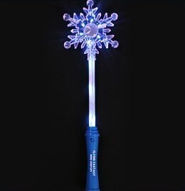 Snowflake Glow Wand