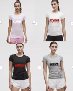 Athens Road Runners T-shirt (Women's cut)
