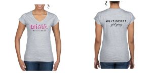 Tri Chix shirt - Grey