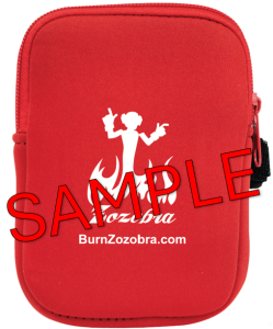 Zozobra Red Tumbler Pouch