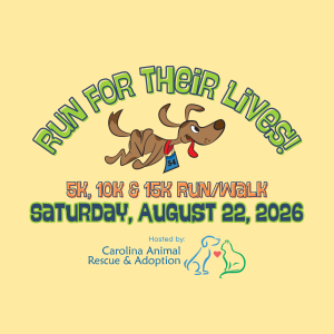 CARA RUN For Their Lives! 2026 logo