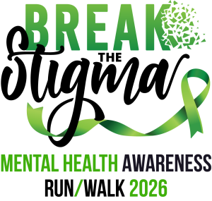 Break the Stigma: Mental Health Awareness - Virtual Run/Walk home