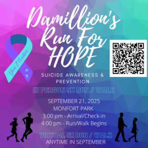 Damillion's Run For HOPE! home