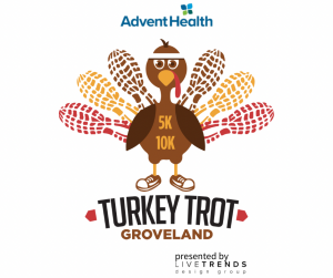 AdventHealth Groveland Turkey Trot 5K & 10K presented by LiveTrends Design Group logo