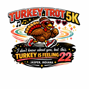 Downtown Jasper IN Turkey Trot 5K logo