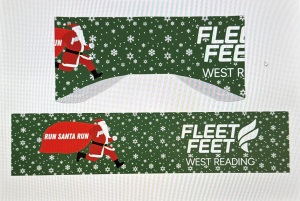 Run Santa Run - Scavenger Hunt by Fleet Feet West Reading logo