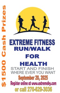 Extreme Fitness (Virtual) Run For Health 15th Annual home