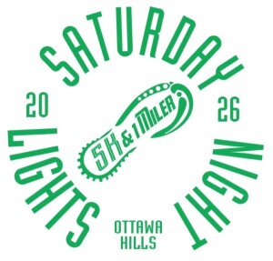 Saturday Night Lights - Ottawa Hills Back to School 5K & 1M logo