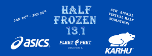 Half Frozen Half Marathon logo