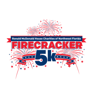 Ronald McDonald House Firecracker 5K logo