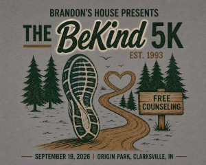 BeKind 5k Run or Walk logo