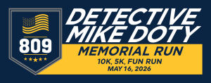 Detective Mike Doty Memorial Run logo