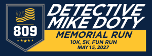 Detective Mike Doty Memorial Run logo