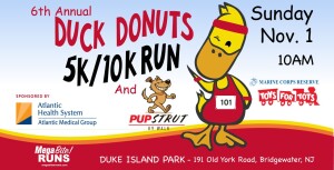 6th ANNUAL DUCK DONUT 5K/10K and NEW 2K Pup Strut logo