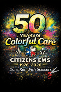 Don't Run with Scissors Color Fun Run 5K logo