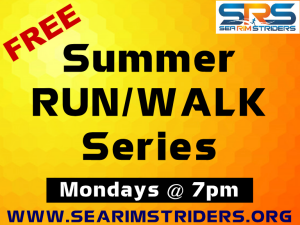 Sea Rim Striders FREE Summer Run/Walk Series #5 logo