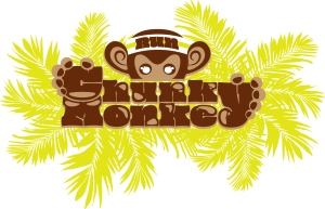 CHUNKY MONKEY RUN logo