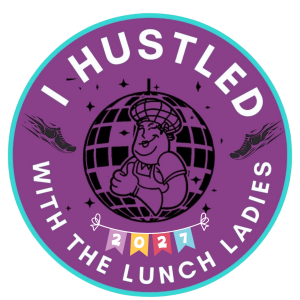 Lunch Lady Hustle 5K Run/Walk logo