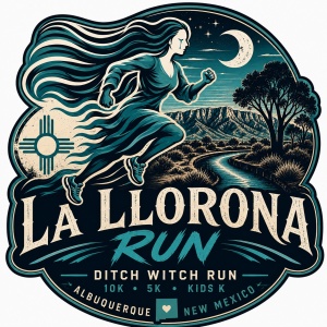 La Llorona "Ditch Witch" Run 10K, 5K and Kids K logo
