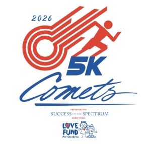 Kansas City Comets 5K Presented by: Success on the Spectrum Benefiting: LOVE FUND for Children logo