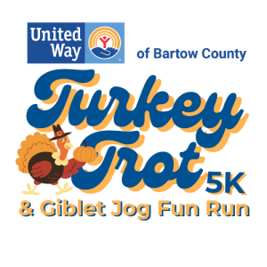 Turkey Trot 5K & 2M Walk Benefiting United Way of Bartow County logo